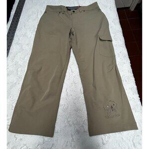 Bontrager Women's Bike Cycling Pants Sea Otter Classic Embroidered Brown Small